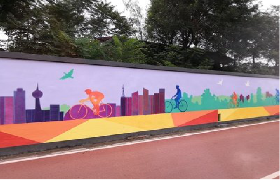 镇康墙体彩绘-围墙