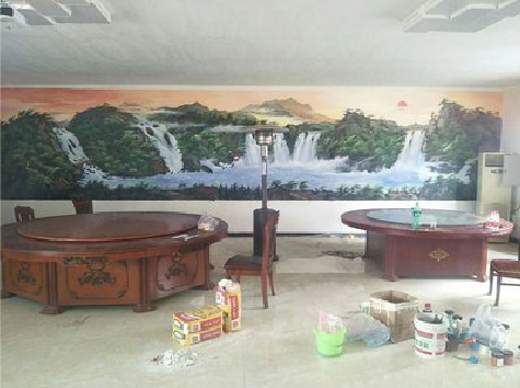 镇康墙绘-写实风景