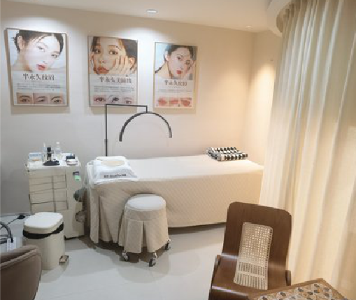 镇康美容店装修小技巧